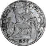 Indochine française  10 Centièmes 1928 Paris