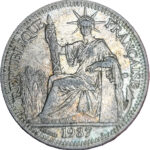 Indochine française  10 Centièmes 1937 Paris