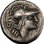 République romaine Junius Silanus Denier 91 BC Rome