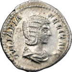 Empire romain Julia Domna Denier 215 Rome