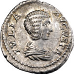 Empire romain Julia Domna Denier 210 Rome