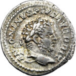 Empire romain Caracalla Denier 213 Rome
