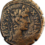 Provincial romain Auguste As 10-7 BC Lyon - Lugdunum