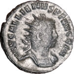 Empire romain Gallien Antoninien 257 Rome