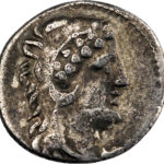 République romaine M. Volteius Denier 78 BC Rome