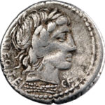 République romaine Mn. Fonteius Denier 85 BC Rome