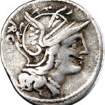 République romaine L. Sentius Denier 101 BC Rome