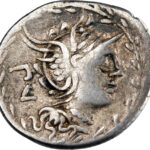 République romaine M. Lucilius Rufus Denier 101 BC Rome