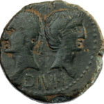 Provincial romain Auguste et Agrippa As 20 BC-14 AD Nemausus - Nîmes