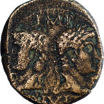 Provincial romain Auguste et Agrippa As 10 BC-14 AD Nemausus - Nîmes