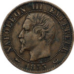 France Napoléon III Module de 5 centimes, Visite impériale à Lille 1853 Lille