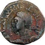 Zengides de Sinjar Qutb al-Din Muhammad AE Dirham AH 596 (1199/1200)