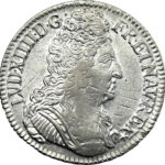 France Louis XIV Écu aux trois couronnes 1709 Paris