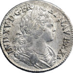 France Louis XV Écu de France-Navarre 1718 Paris