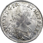 France Louis XV Écu de France-Navarre 1718 Paris