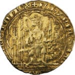 France Jean II le Bon Écu d'or à la Chaise 1351