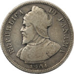 Panama Balboa 10 Centesimos 1904