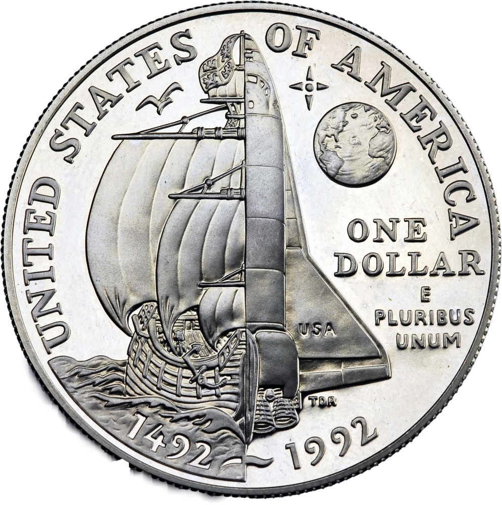 États-Unis Dollar Columbus Quincentenary 1992
