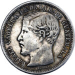 Guatemala Rafael Carrera Peso 1864