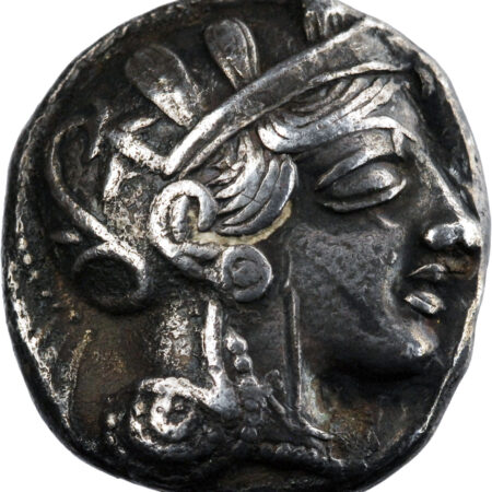 Attique Tétradrachme 454-404 BC Athènes